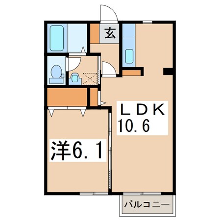 エテルナＢの物件間取画像